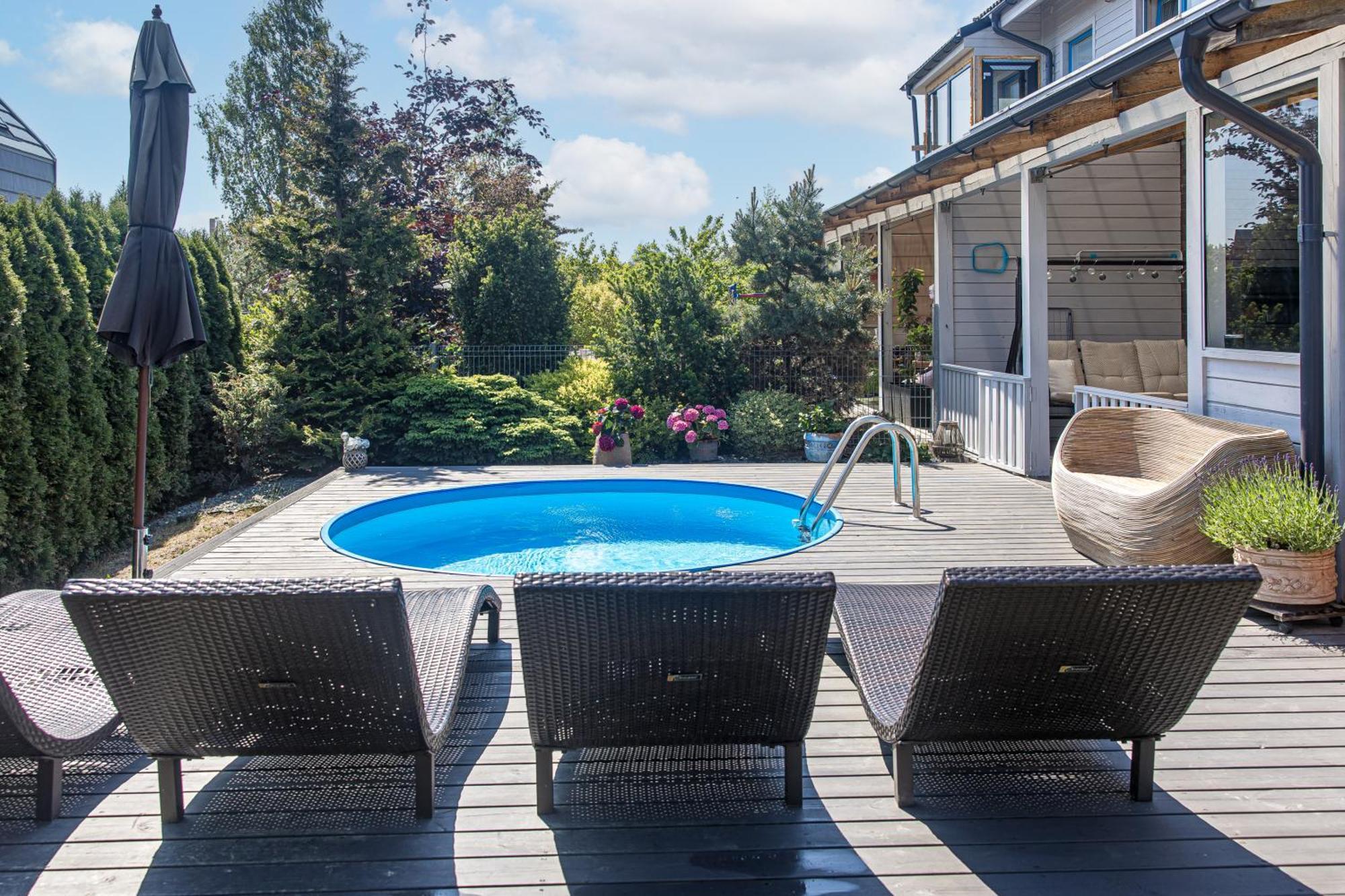 Villa With Private Pool Laumes Juosta Palanga Esterno foto