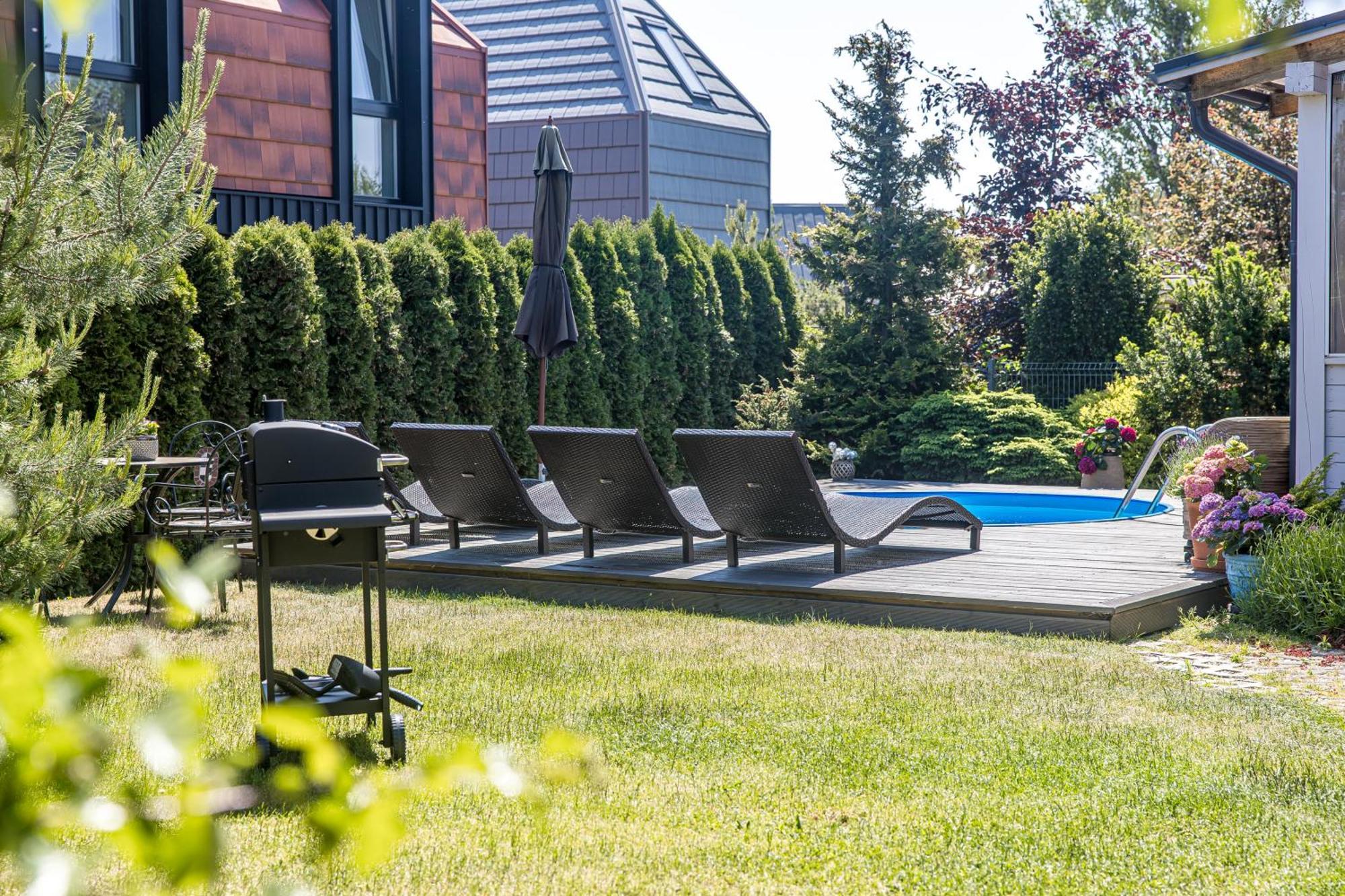 Villa With Private Pool Laumes Juosta Palanga Esterno foto